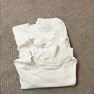 Banana Republic Classic White Tees